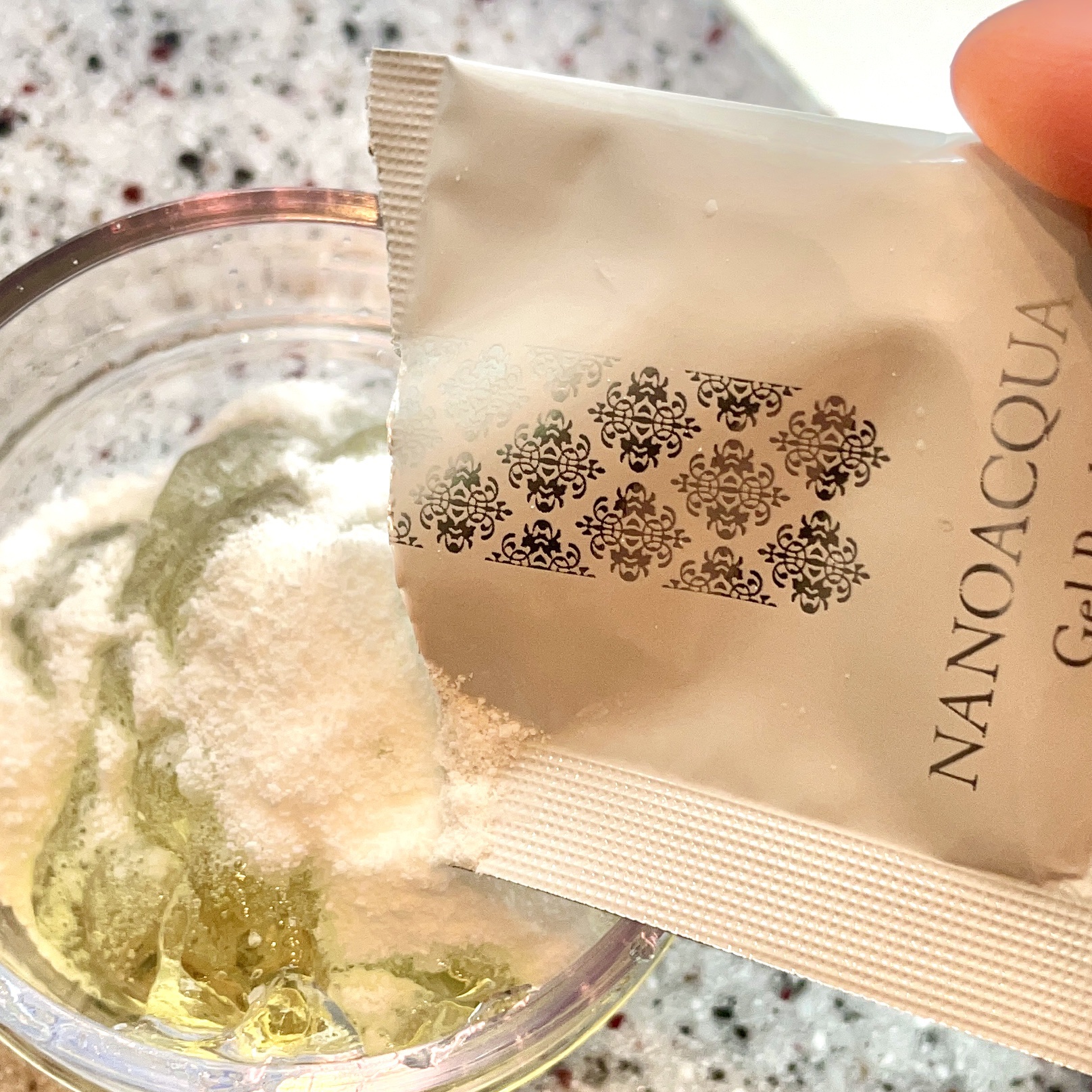 炭酸ジェルパック/NANO ACQUA/洗い流すパック・マスクを使ったクチコミ（3枚目）