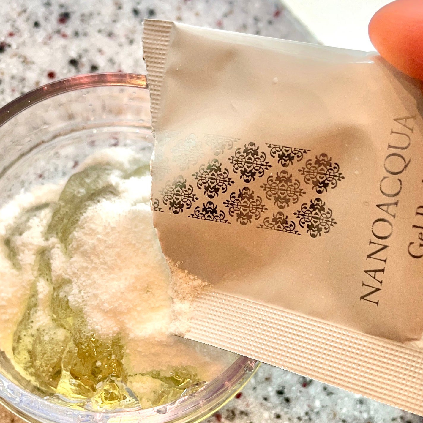 炭酸ジェルパック/NANO ACQUA/洗い流すパック・マスクを使ったクチコミ(3枚目)