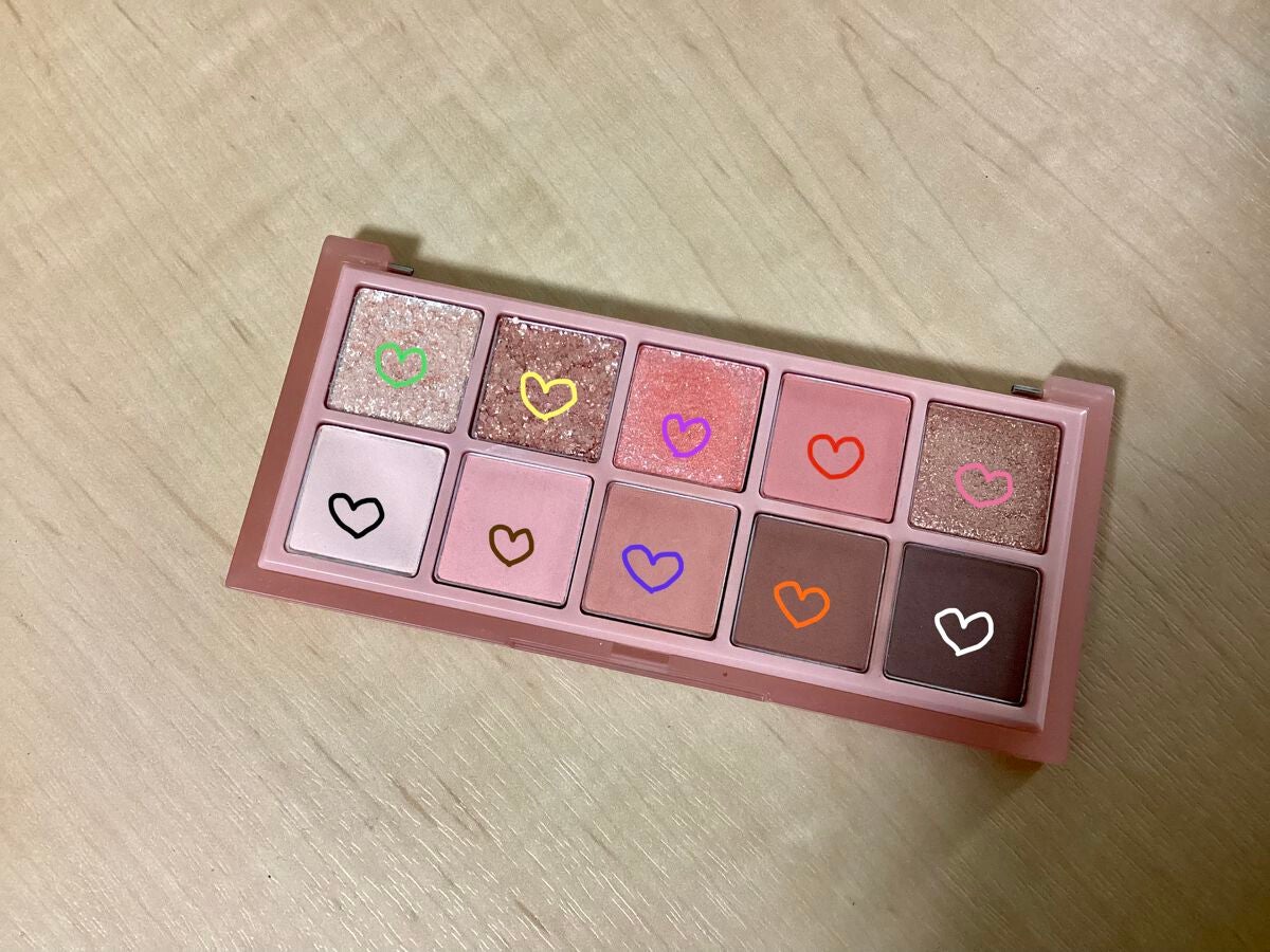 ベターザンパレット/rom&nd/アイシャドウパレットを使ったクチコミ(1枚目)