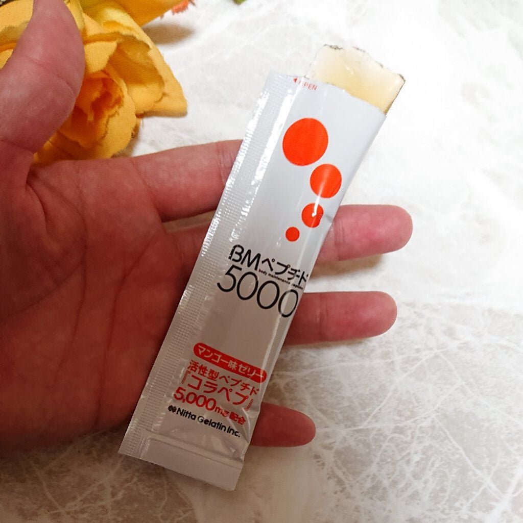 BMペプチド5000/Nitta Biolab(ニッタバイオラボ)/食品を使ったクチコミ(9枚目)