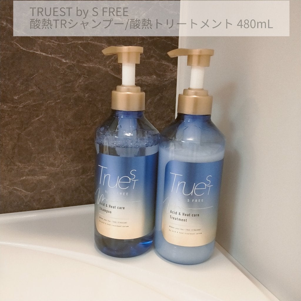 酸熱TRシャンプー/酸熱トリートメント/TRUEST/市販シャンプーを使ったクチコミ(2枚目)