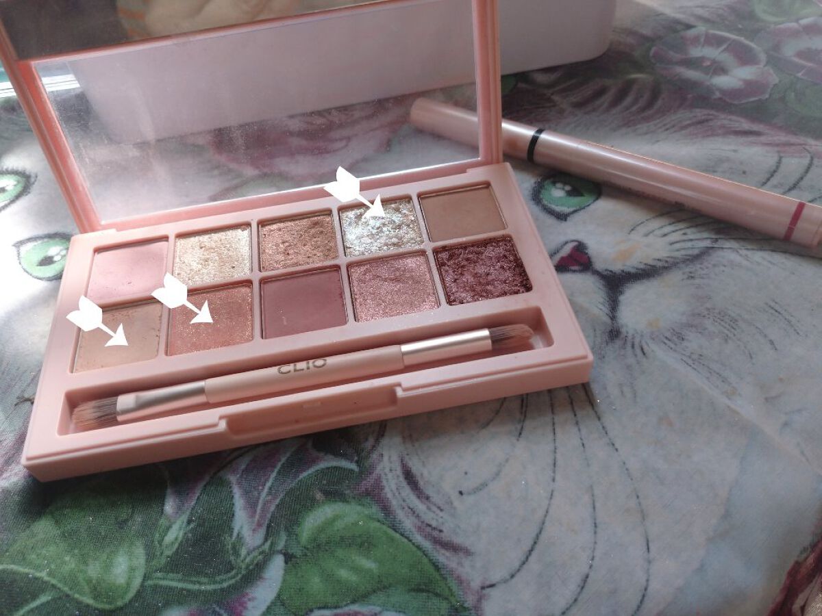プロ アイ パレット/CLIO/アイシャドウパレットを使ったクチコミ（1枚目）