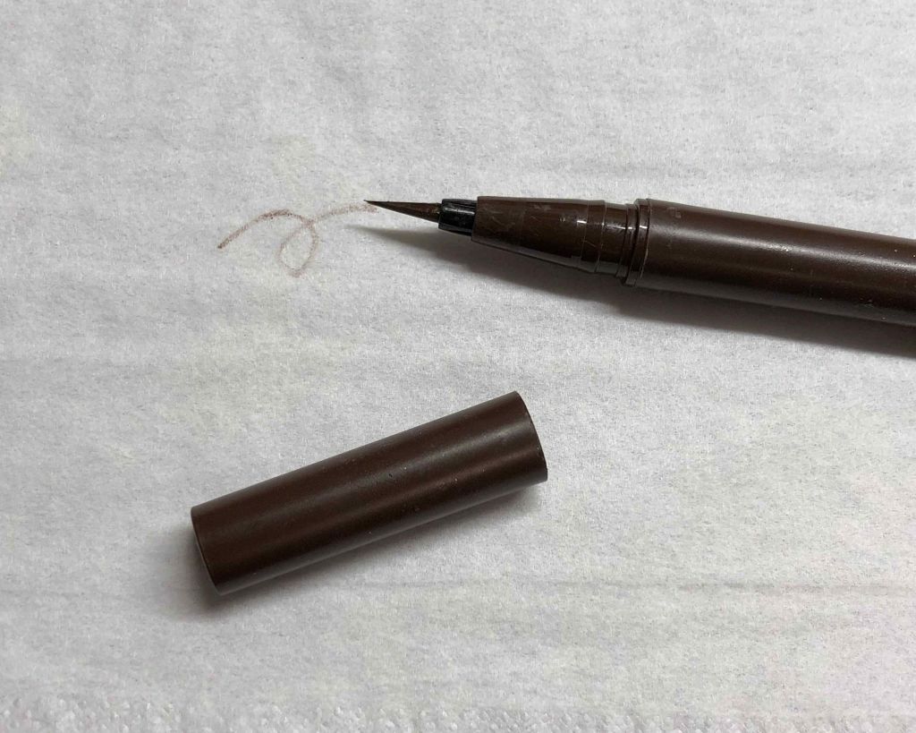 ドローイングショー ブラッシュアイライナー/ETUDE/リキッドアイライナーを使ったクチコミ（2枚目）