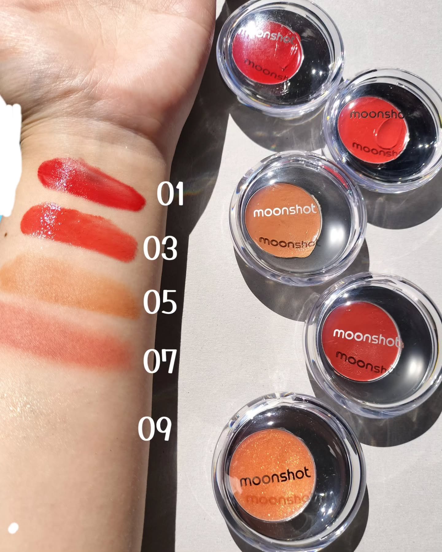 メルティングムードリップ&チーク/moonshot/ジェル・クリームチークを使ったクチコミ（2枚目）