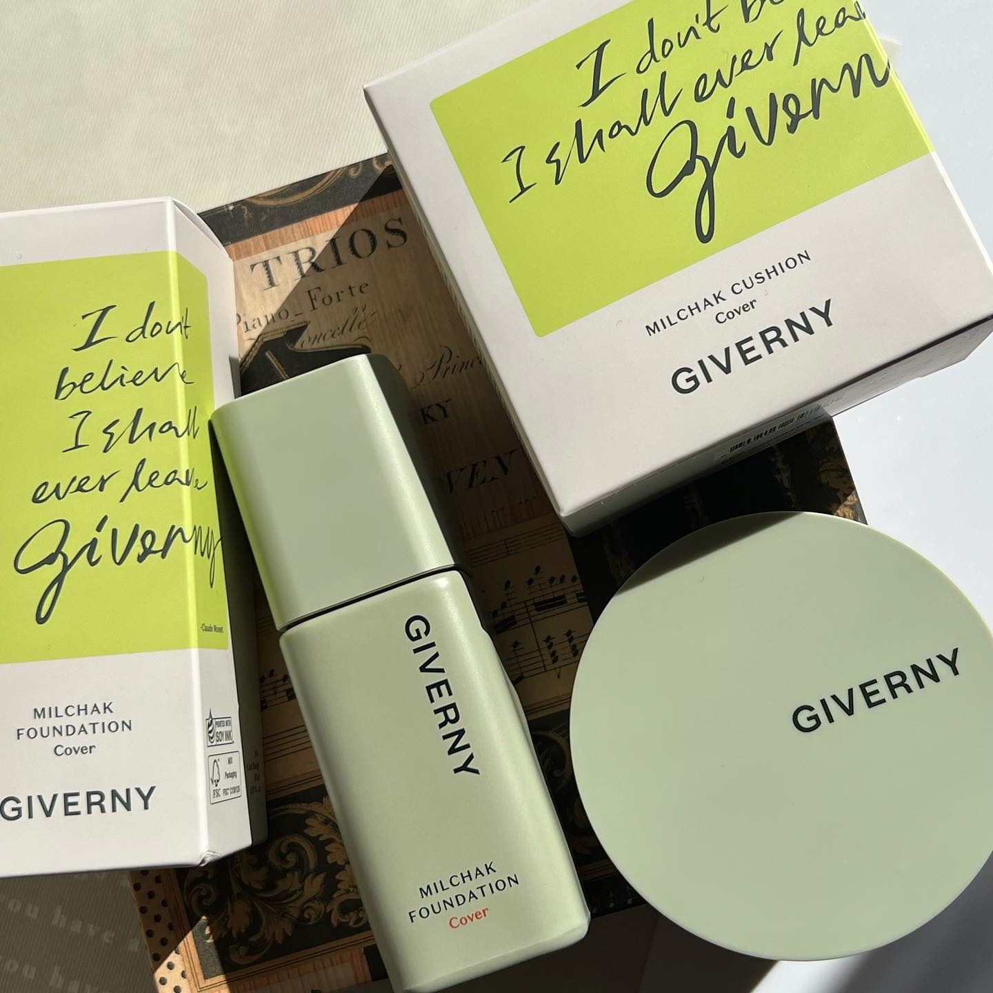 密着カバーファンデーション/GIVERNY/リキッドファンデーションを使ったクチコミ（1枚目）