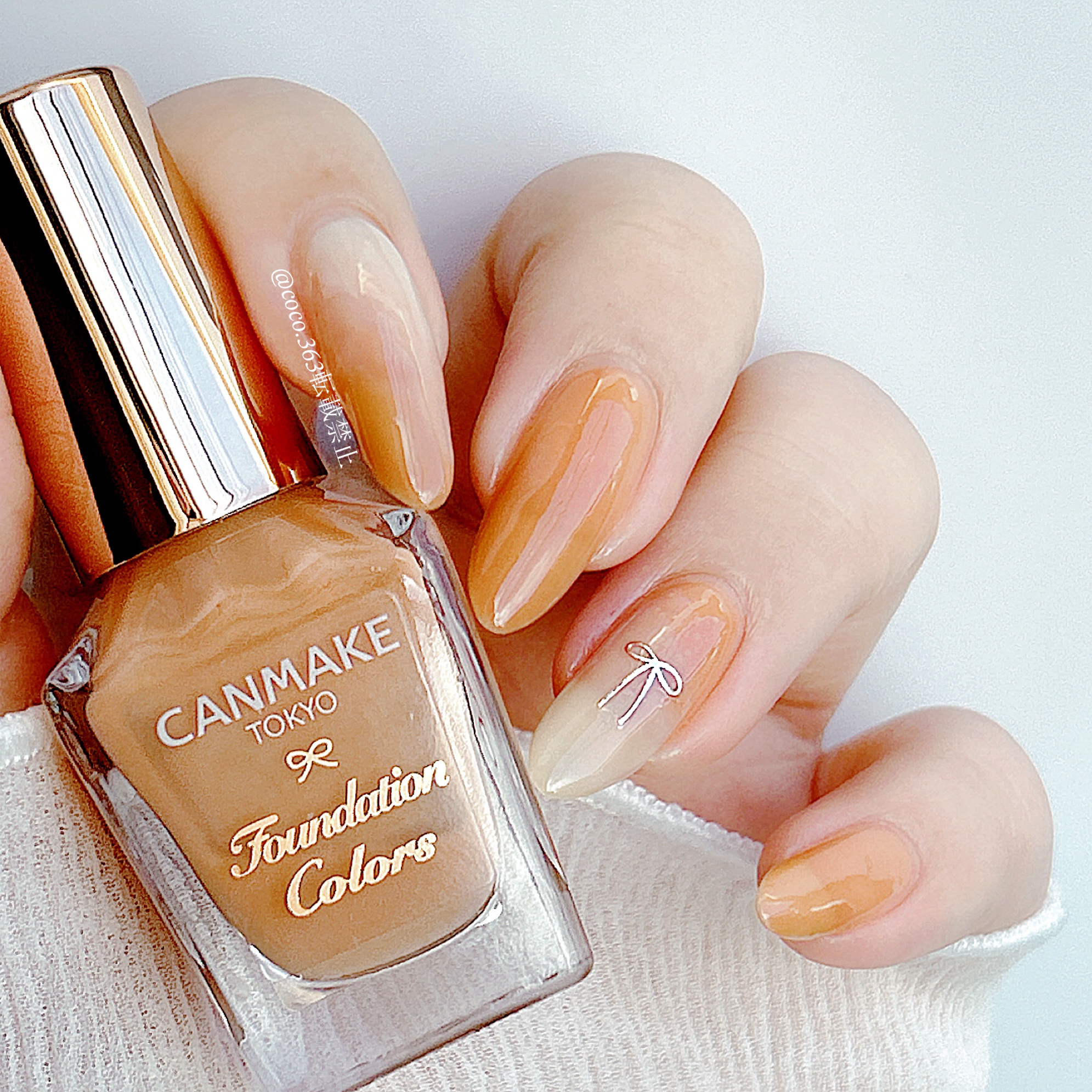 カラフルネイルズ/キャンメイク/マニキュアを使ったクチコミ（3枚目）