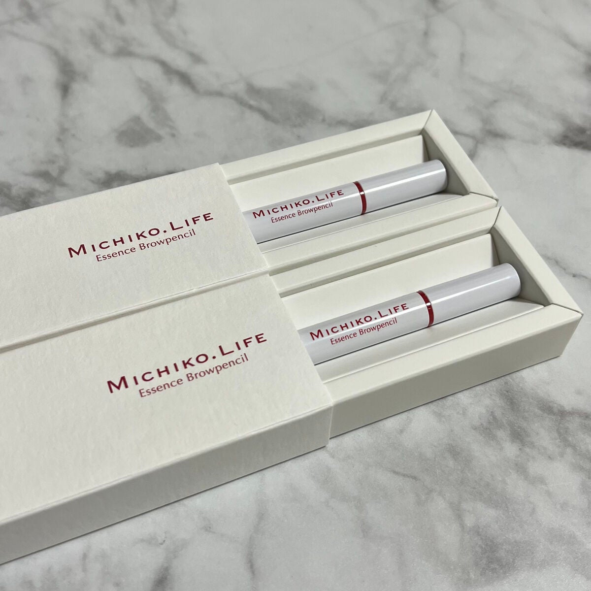 エッセンスブロウペンシル/MICHIKO.LIFE/アイブロウペンシルを使ったクチコミ(2枚目)