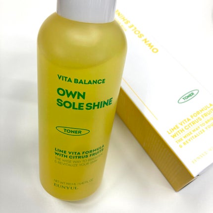 ビタバランスオウンソールシャイントナー/EUNYUL/化粧水を使ったクチコミ(1枚目)