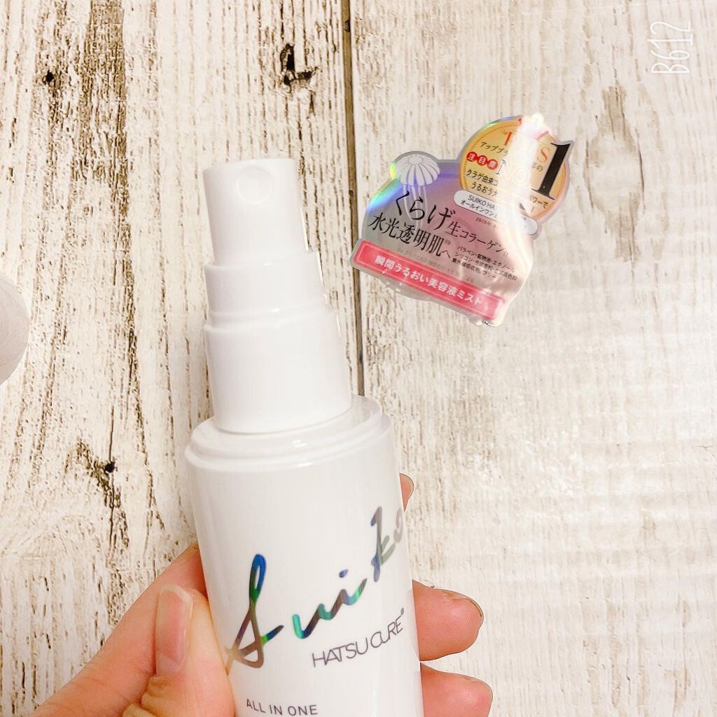 オールインワンミスト/SUIKO HATSUCURE/ミスト状化粧水を使ったクチコミ(3枚目)