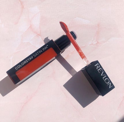 カラーステイ サテン インク/REVLON/口紅を使ったクチコミ(4枚目)