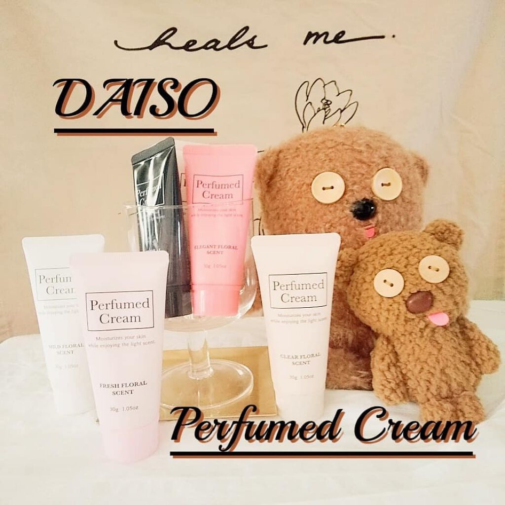 パフュームドクリーム/DAISO/ハンドクリームを使ったクチコミ（1枚目）