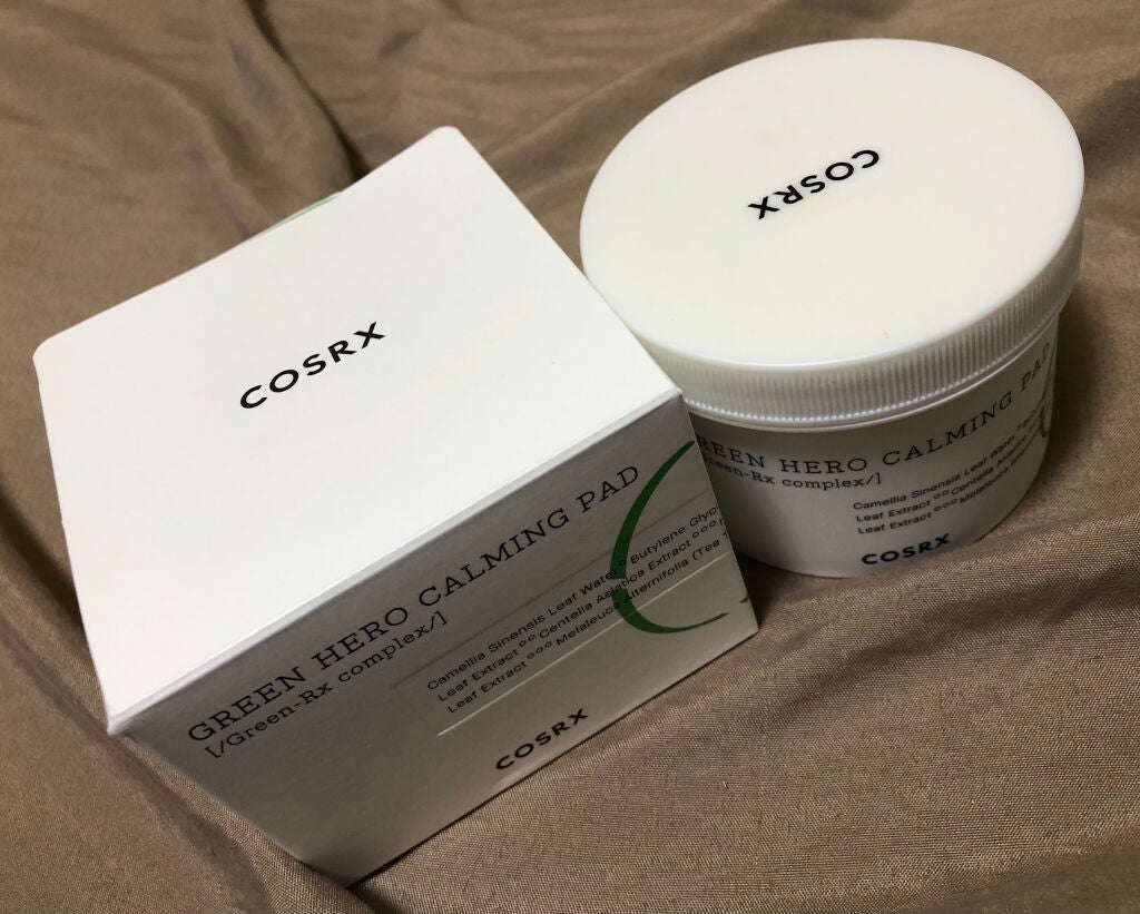 ワンステップグリーンカーミングパッド/COSRX/トナーパッドを使ったクチコミ(1枚目)