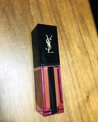 ルージュ ピュールクチュール ヴェルニ ウォーターステイン/YVES SAINT LAURENT BEAUTE/口紅を使ったクチコミ（1枚目）