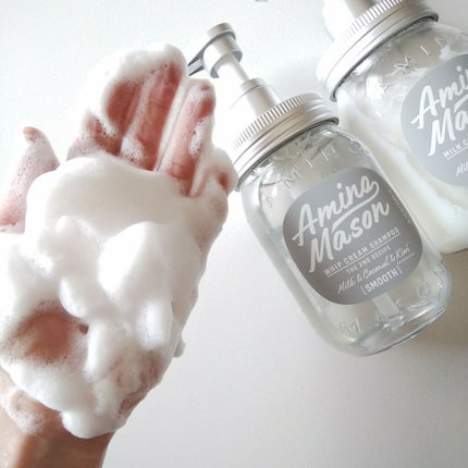 スムースリペア ホイップクリーム シャンプー/ミルククリーム ヘアトリートメント/アミノメイソン/シャンプー・コンディショナーを使ったクチコミ(3枚目)