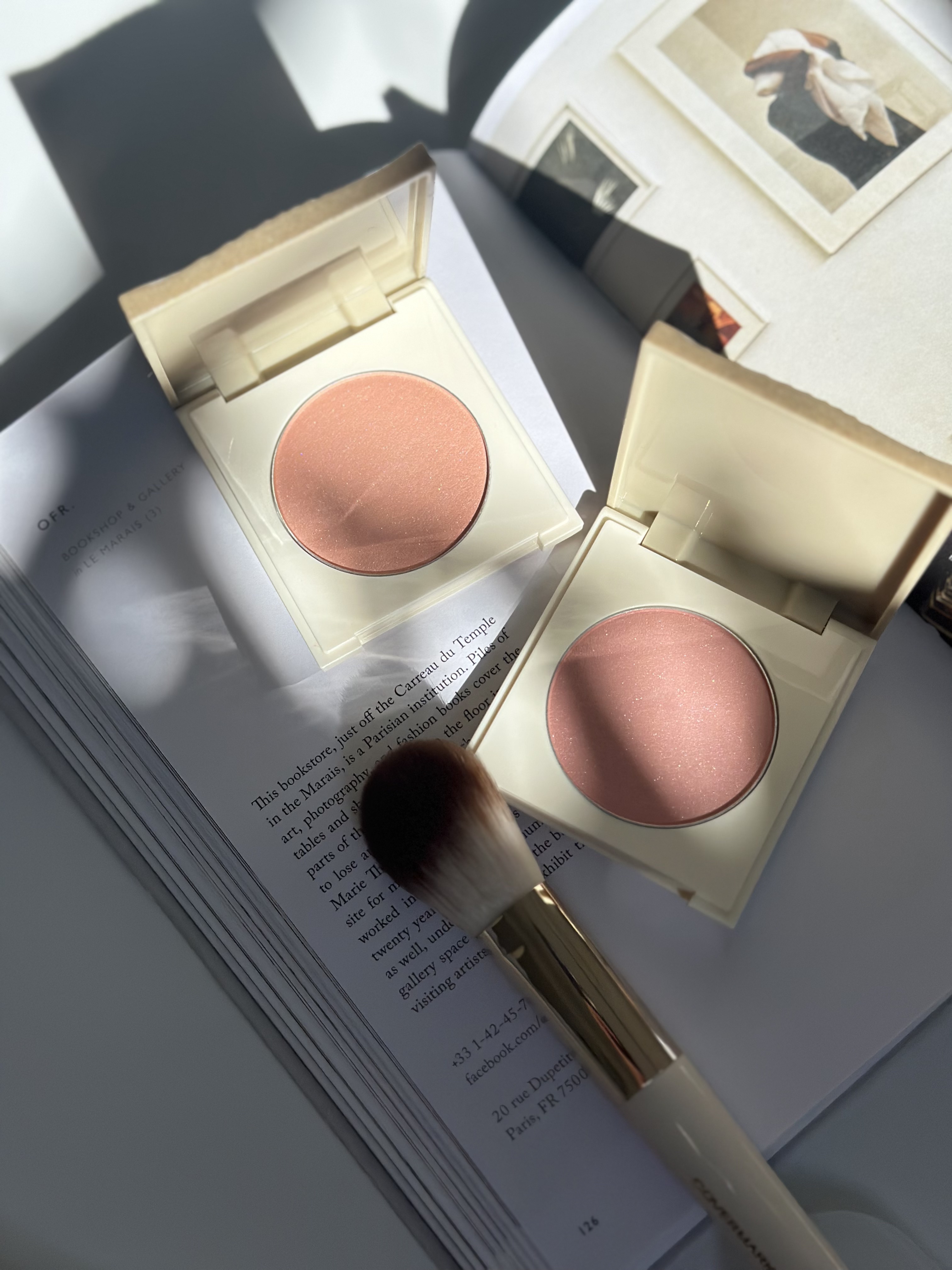 カバーマーク　ライティング カラー パウダー/COVERMARK/パウダーチークを使ったクチコミ（1枚目）