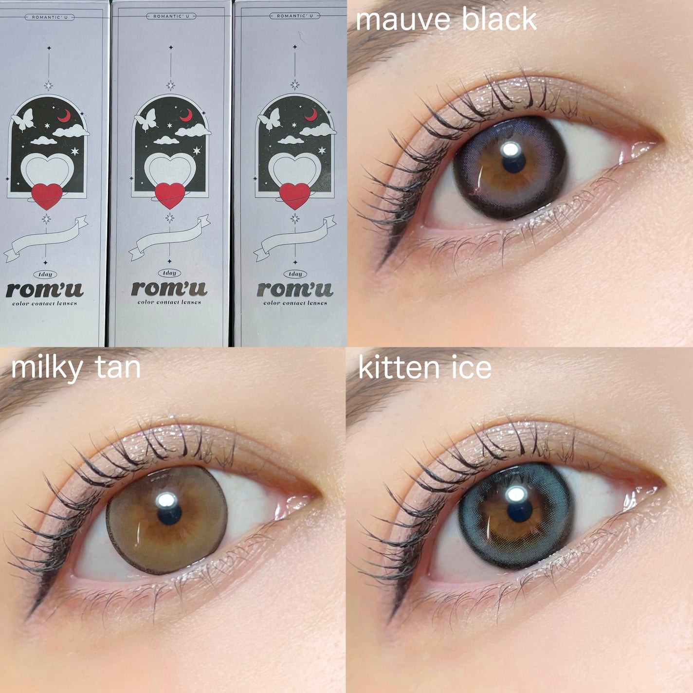 episode03/rom’u/ワンデー(1DAY)カラコンを使ったクチコミ(4枚目)