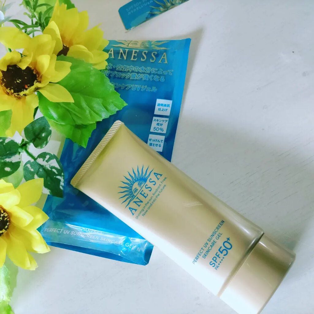 パーフェクトUV スキンケアジェル N/アネッサ/日焼け止め・UVケアを使ったクチコミ(1枚目)