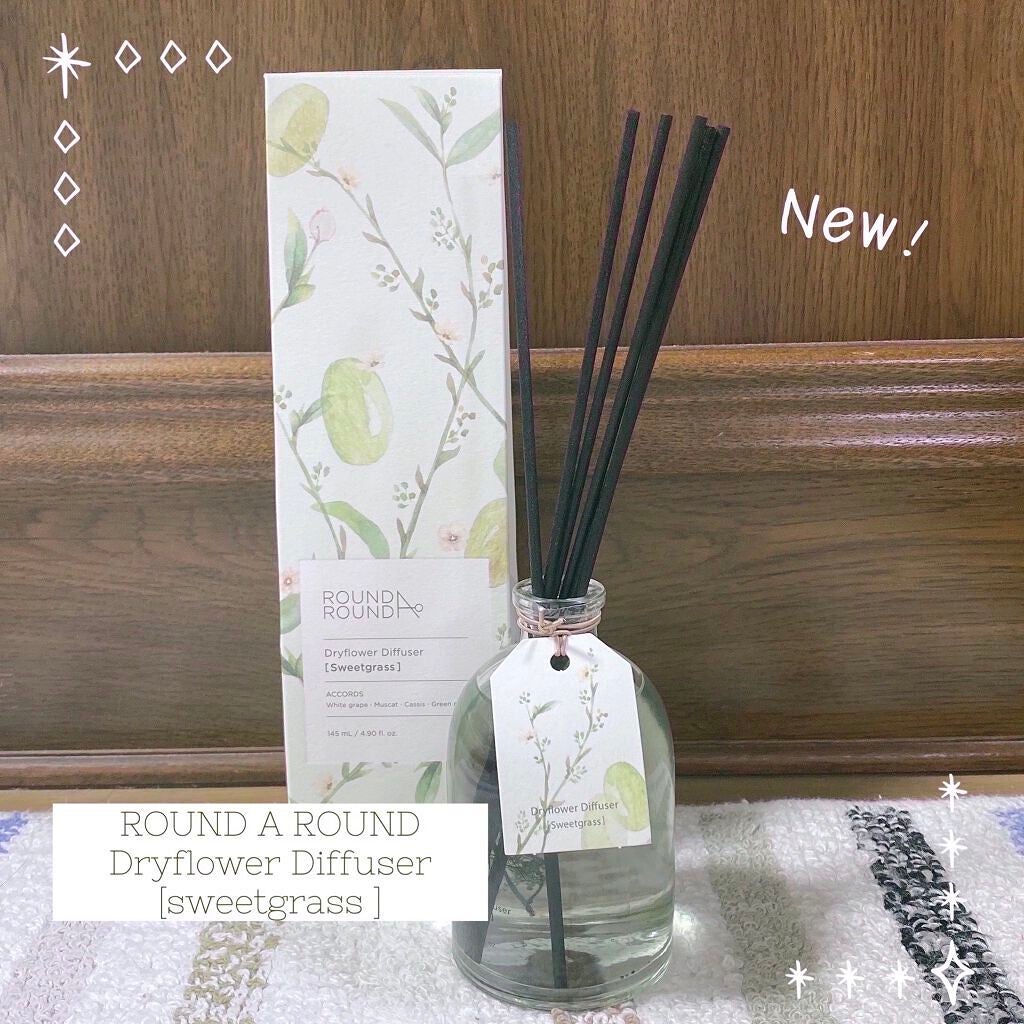 Dryflower Diffuser/ラウンドアラウンド/その他を使ったクチコミ(1枚目)