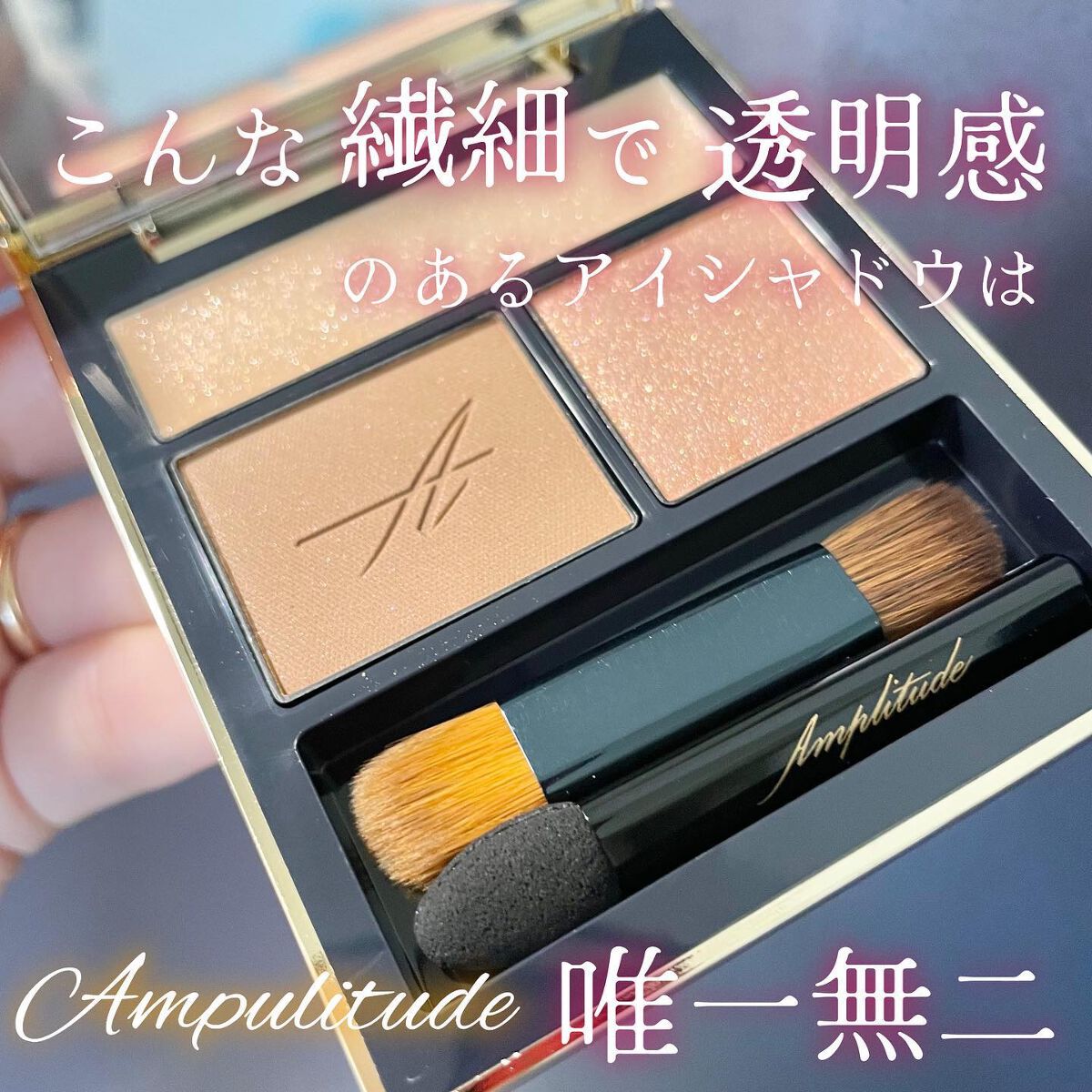 コンスピキュアス アイズ/Amplitude/アイシャドウパレットを使ったクチコミ(1枚目)