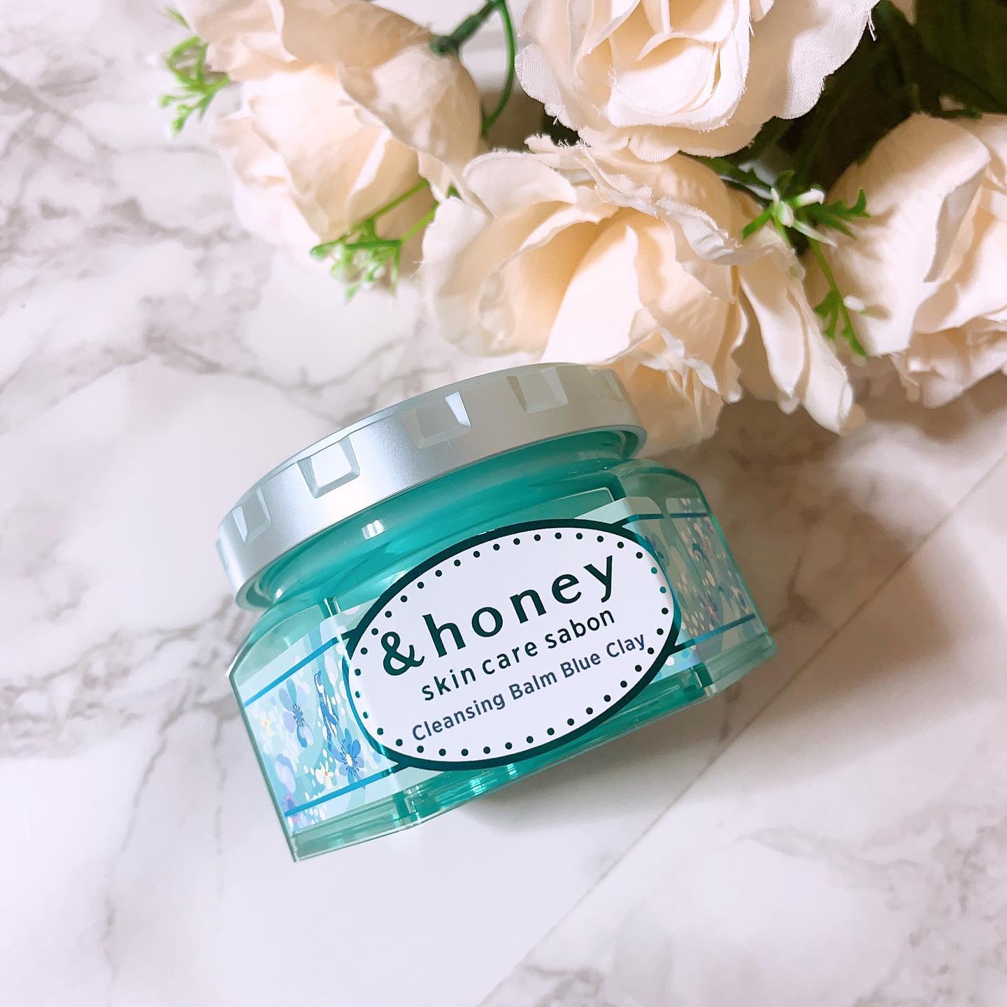 アンドハニー サボン クレンジングバーム ブルークレイ/&honey/クレンジングバームを使ったクチコミ（1枚目）