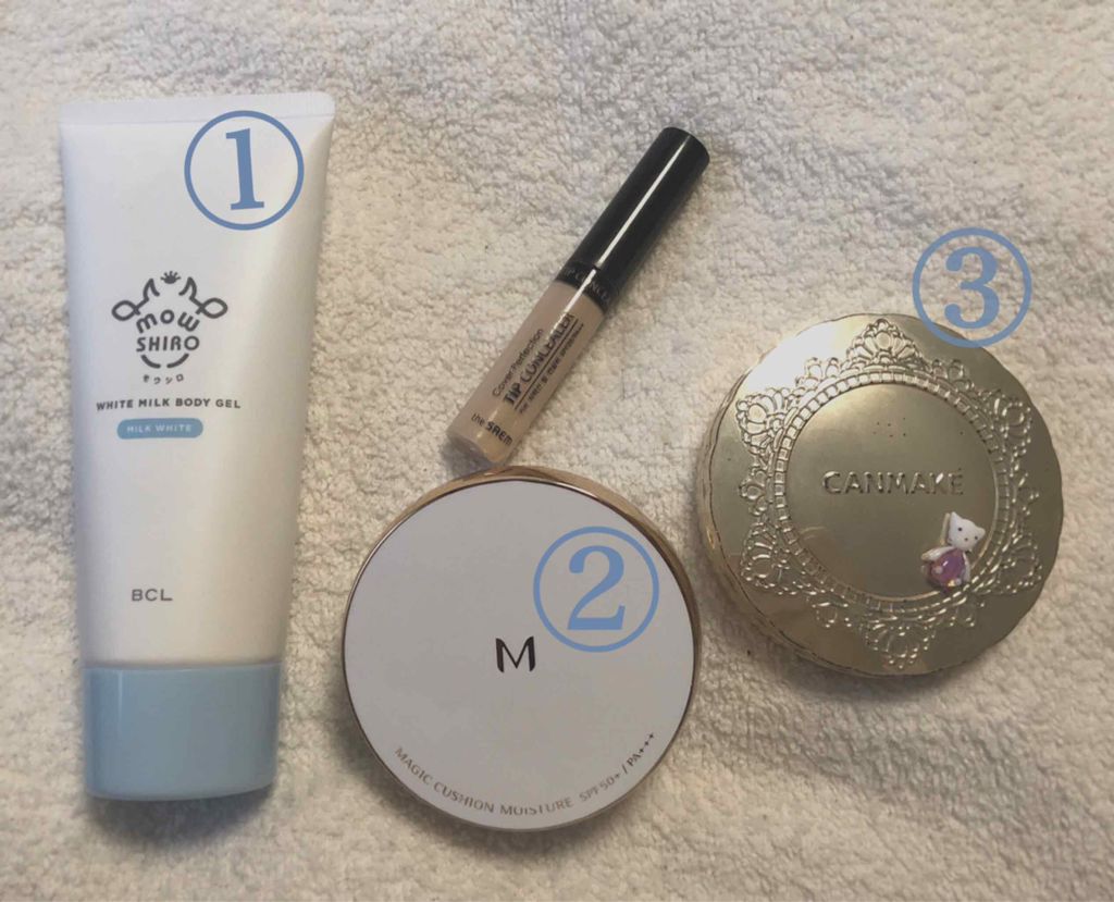 【旧品】マシュマロフィニッシュパウダー/キャンメイク/プレストパウダーを使ったクチコミ(2枚目)