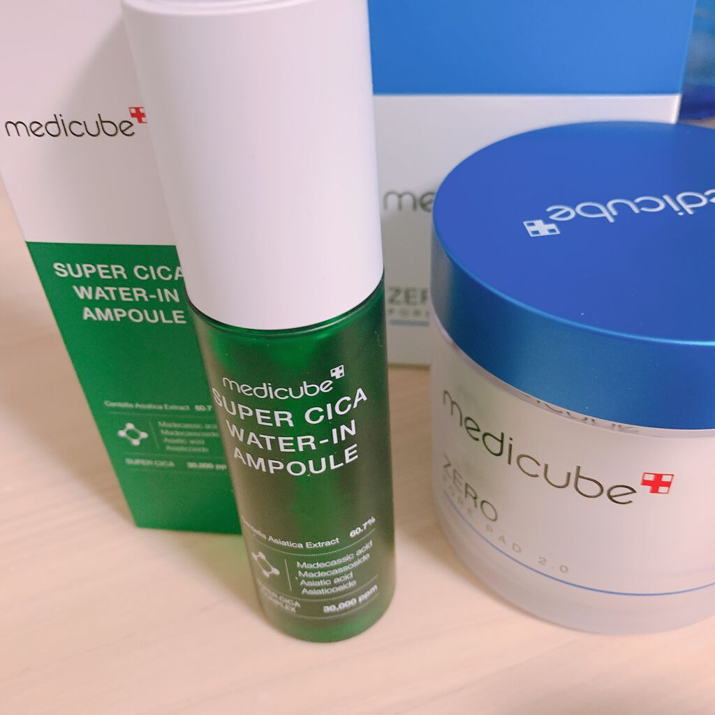 スーパーシカアンプル/MEDICUBE/美容液を使ったクチコミ（2枚目）