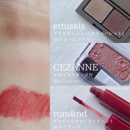 デュイフルウォーターティント/rom&nd/リップティントを使ったクチコミ(3枚目)