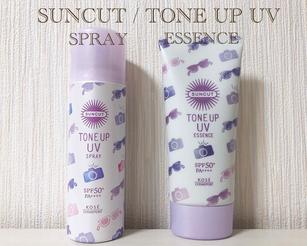 トーンアップUV スプレー/サンカット®/日焼け止め・UVケアを使ったクチコミ（1枚目）