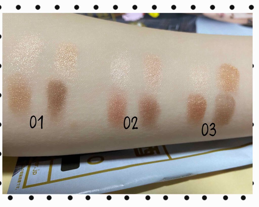 シルキースフレアイズ/キャンメイク/アイシャドウパレットを使ったクチコミ（2枚目）