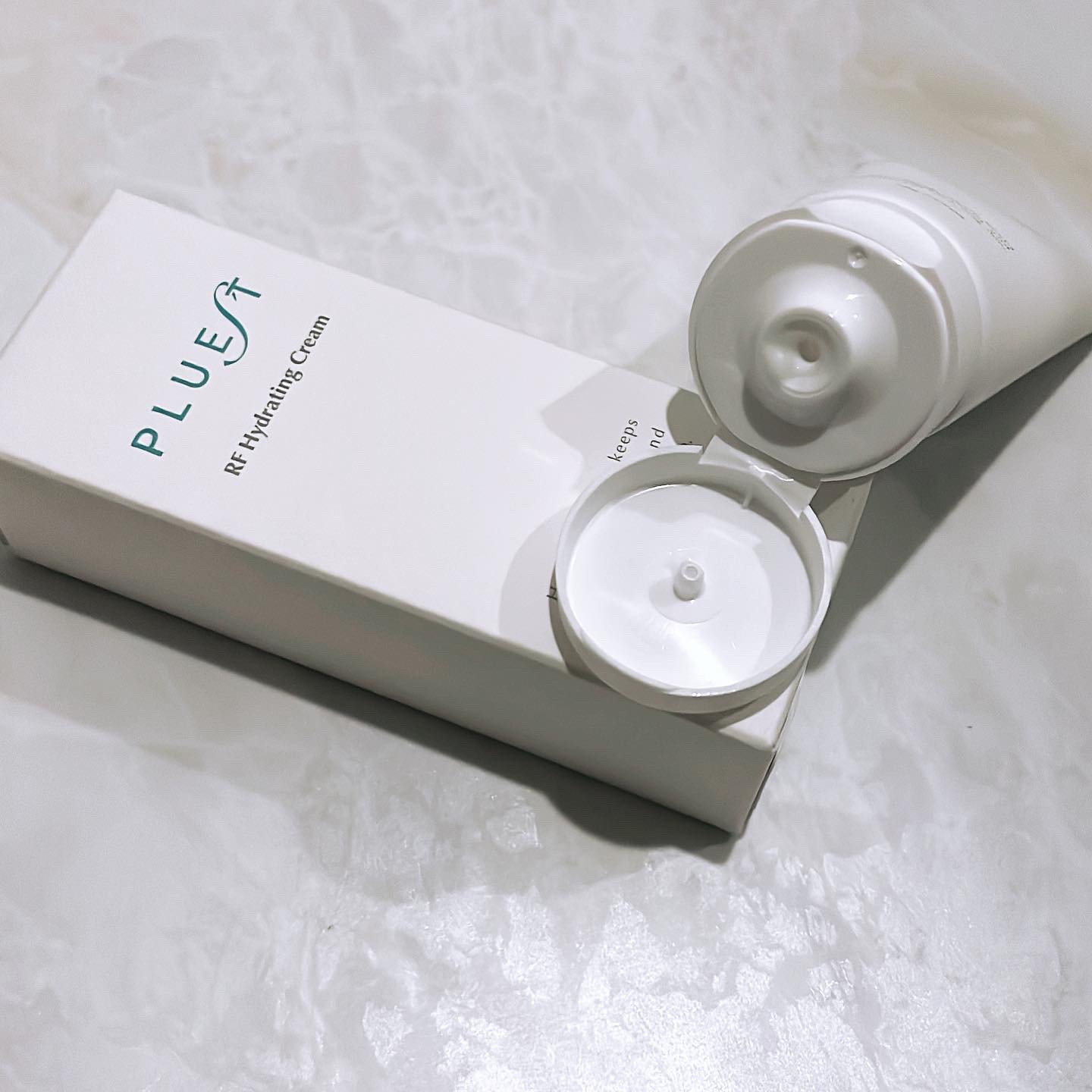 RF ハイドレーティングクリーム/PLUEST/フェイスクリームを使ったクチコミ（3枚目）