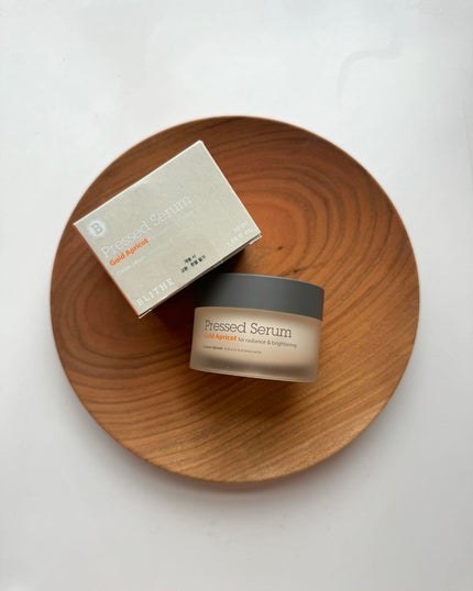 Pressed Serum Gold Apricot/BLITHE/美容液を使ったクチコミ(3枚目)