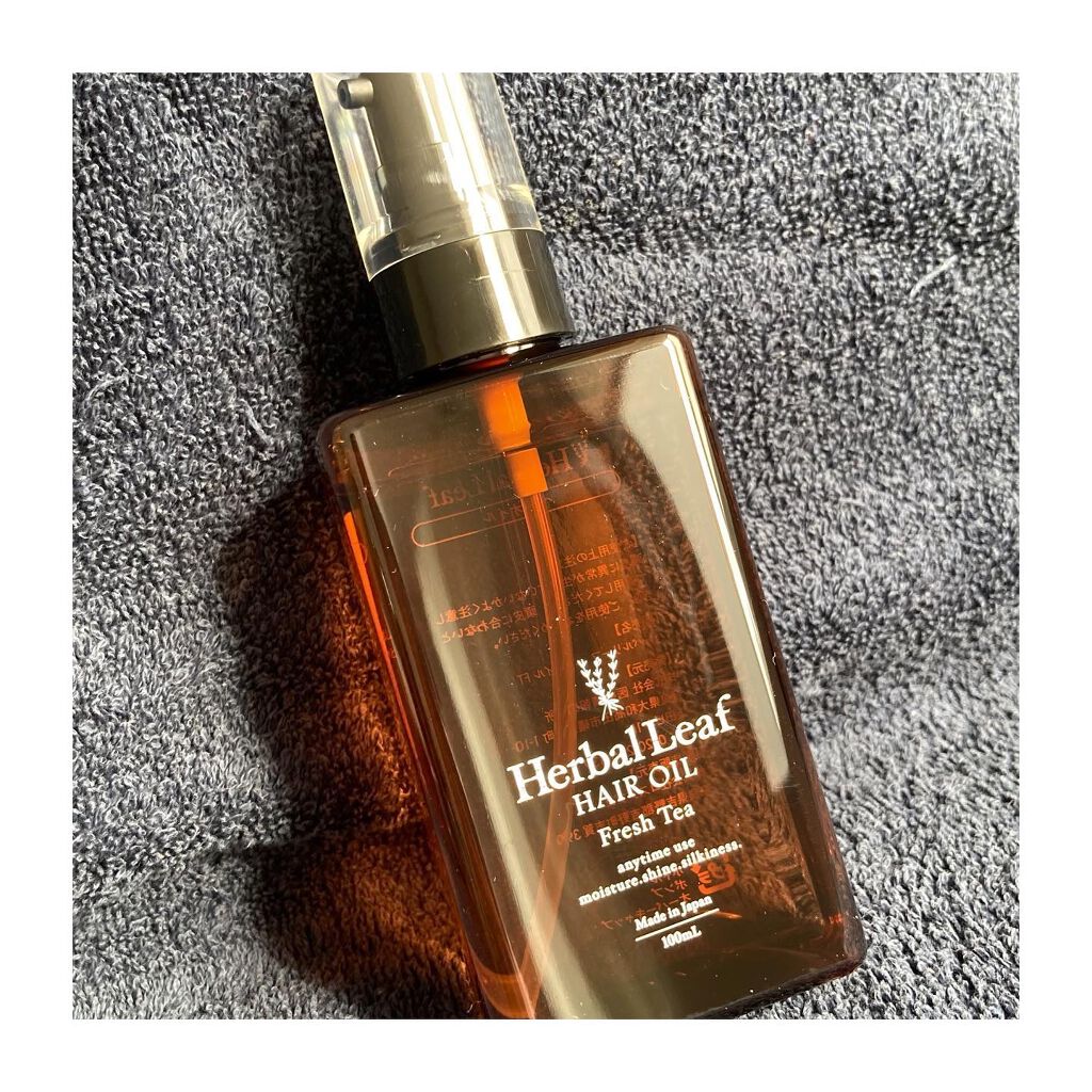 オーガニックヘアオイル フレッシュティーの香り/ハーバルリーフ/ヘアオイルを使ったクチコミ（1枚目）