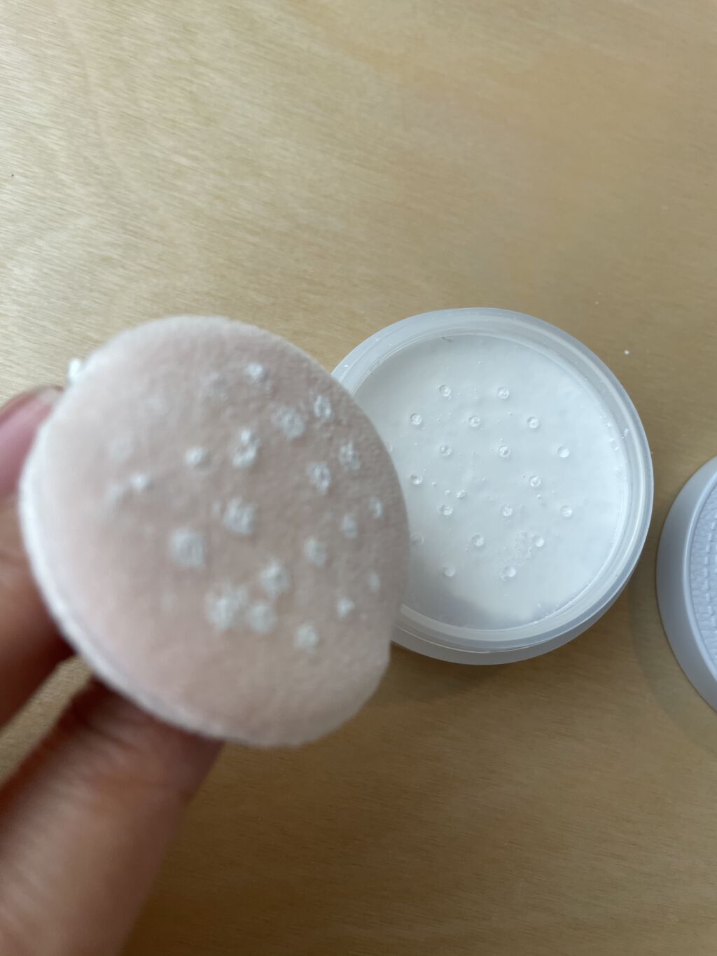 オイルブロックミネラルパウダー/キャンメイク/ルースパウダーを使ったクチコミ（2枚目）