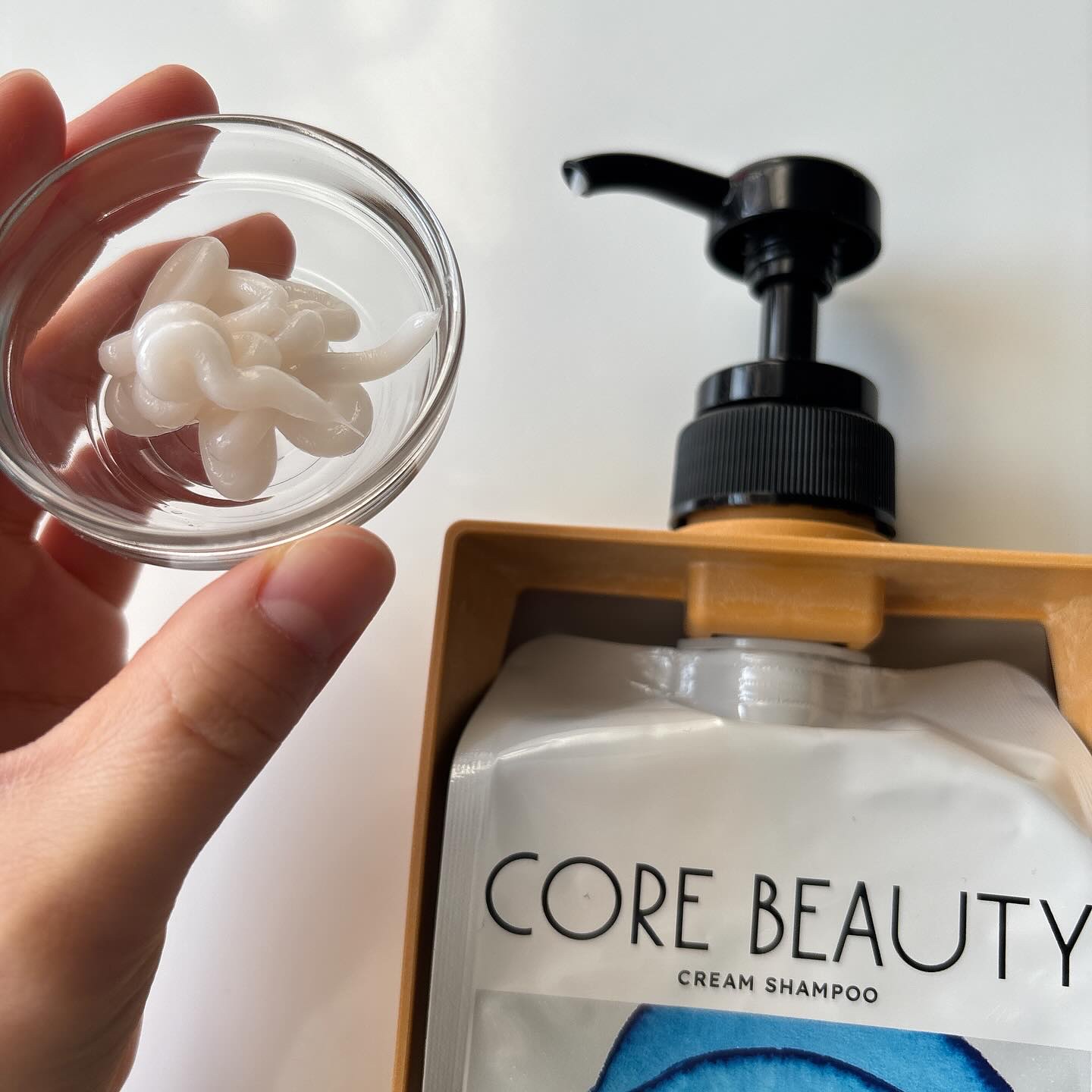 クリームシャンプー/CORE BEAUTY/市販シャンプーを使ったクチコミ（3枚目）