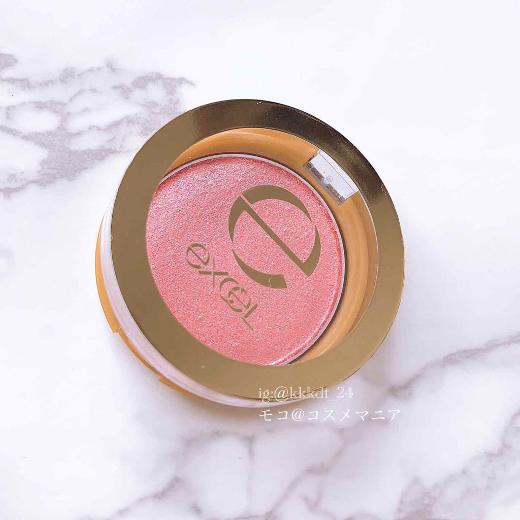 シャイニーシャドウ N/excel/単色アイシャドウを使ったクチコミ（1枚目）