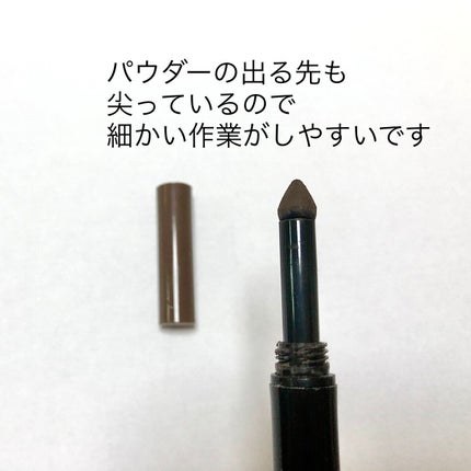 &be &be リキッドアイブロウのクチコミ「パウダーよりも断然落ちないです。
帽子をかぶっても眉尻が残っていたので感動!
=======.....」(2枚目)