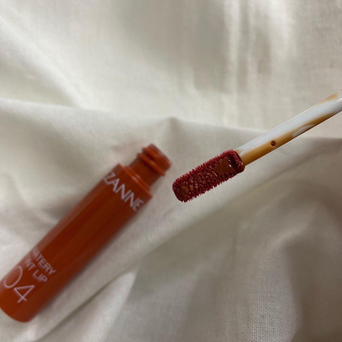 KANNIE on LIPS 「CEZANNE濡れツヤ持続ティント1ナチュラルピンク2コーラル..」(6枚目)