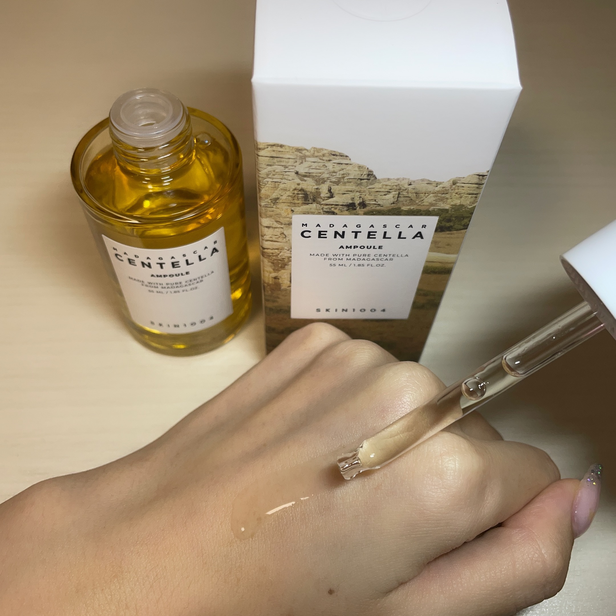 センテラ アンプル/SKIN1004/美容液を使ったクチコミ（1枚目）