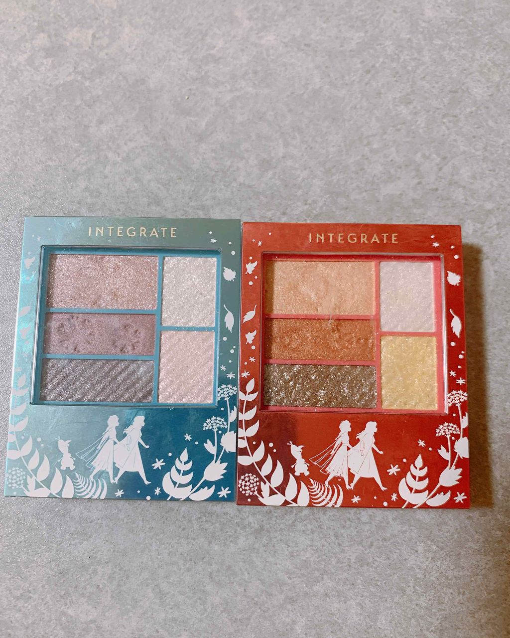 トリプルレシピアイズ/インテグレート/アイシャドウパレットを使ったクチコミ(1枚目)