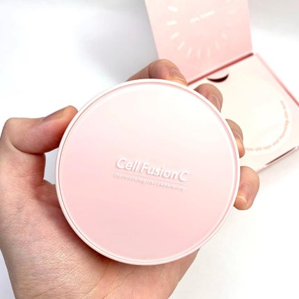 トーニングサンクッション/Cell Fusion C(セルフュージョンシー)/日焼け止めローションを使ったクチコミ(3枚目)