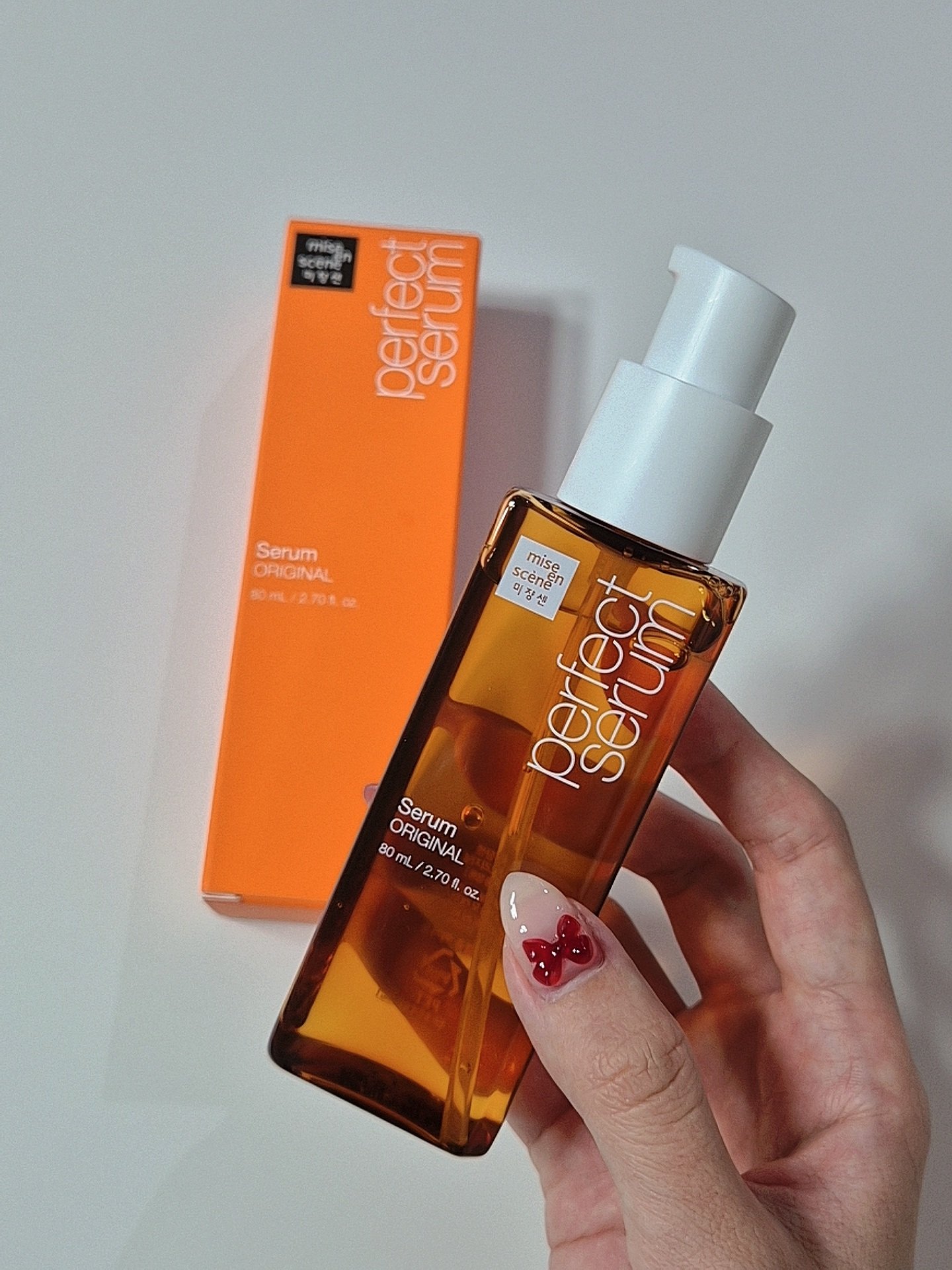  パーフェクトセラム オリジナルセラム/miseenscene/アウトバストリートメントを使ったクチコミ（1枚目）