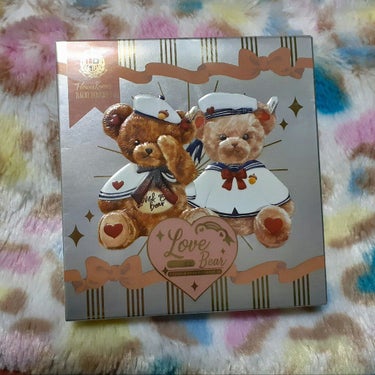 Love Bear 9色 アイシャドウパレット レッドビーンミルクティー/FlowerKnows/アイシャドウパレットを使ったクチコミ（1枚目）
