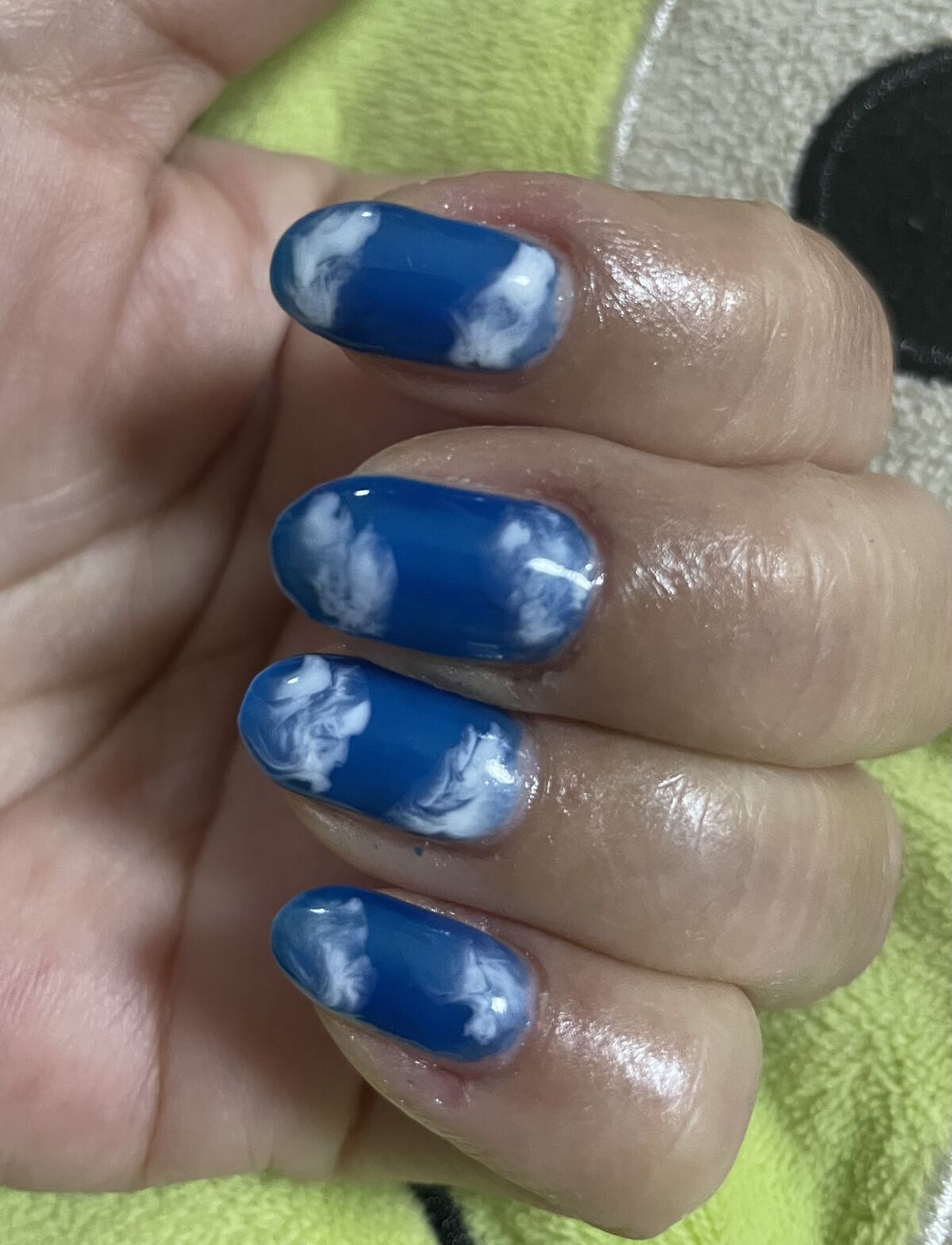 BRG ジェルネイル 34 ネイビー/DAISO/ジェルネイルを使ったクチコミ（1枚目）