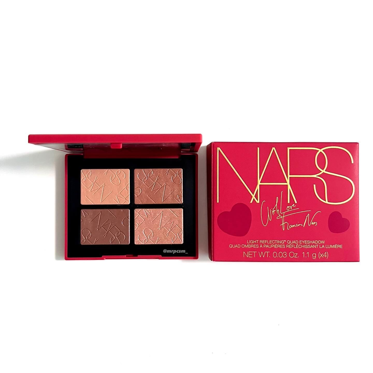 NARS ライトリフレクティング クワッドアイシャドー　03732 新色レビューライトリフレクティング クワッドアイシャドー｜NARSの