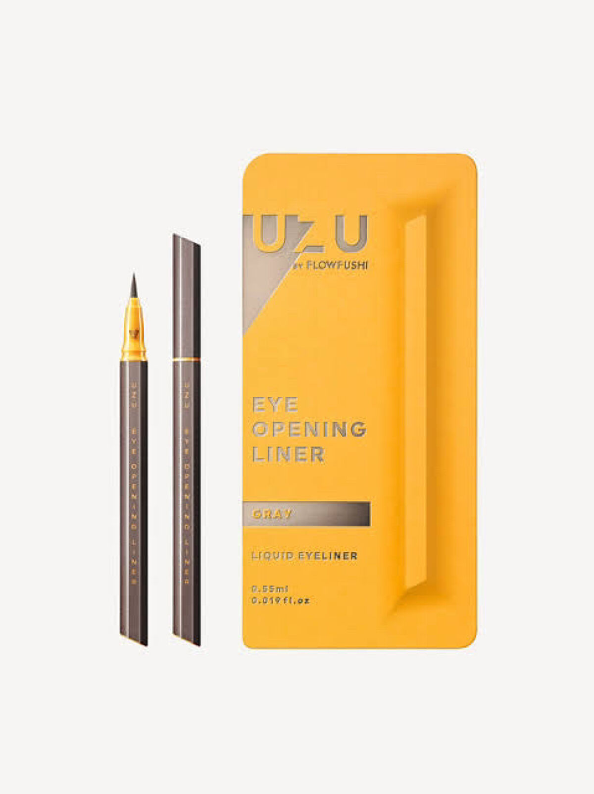 EYE OPENING LINER/UZU BY FLOWFUSHI/リキッドアイライナーを使ったクチコミ（1枚目）