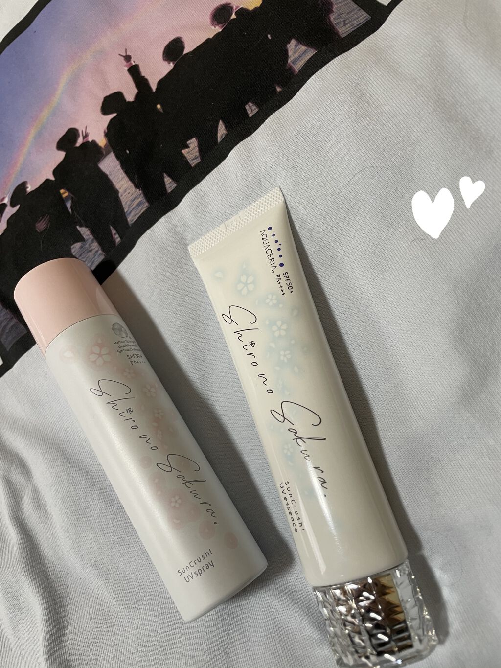 Sun Crush！UV essence 〜向日葵〜/Shiro no Sakura./日焼け止めクリームを使ったクチコミ（1枚目）