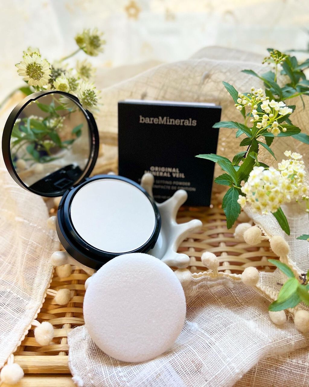 オリジナル ミネラルベール プレスト パウダー/bareMinerals/プレストパウダーを使ったクチコミ(3枚目)