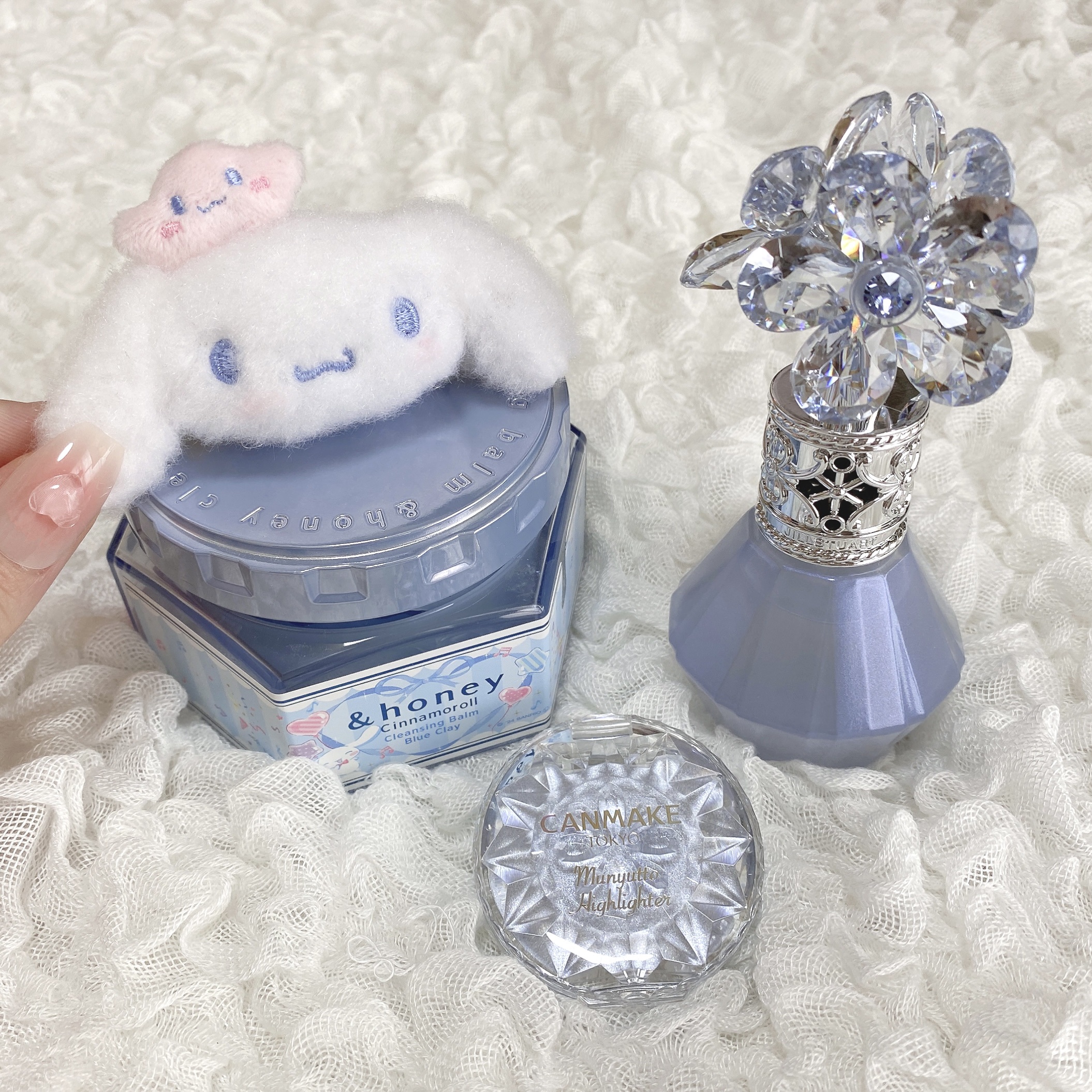 アンドハニー シナモロール クレンジングバーム ブルークレイ/&honey/クレンジングバームを使ったクチコミ（2枚目）