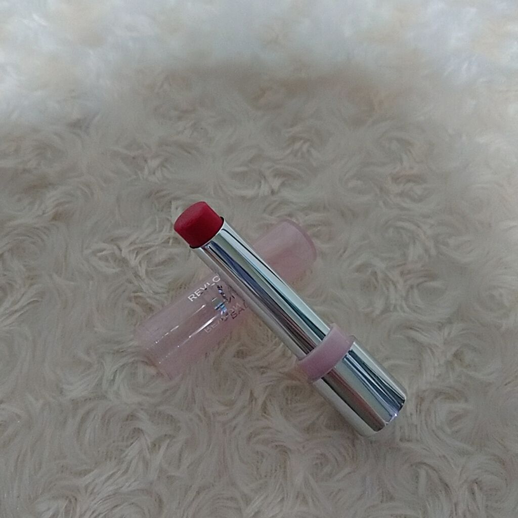 レブロン キス グロウ バーム N 004 デイジー グロウ/REVLON/口紅を使ったクチコミ（2枚目）