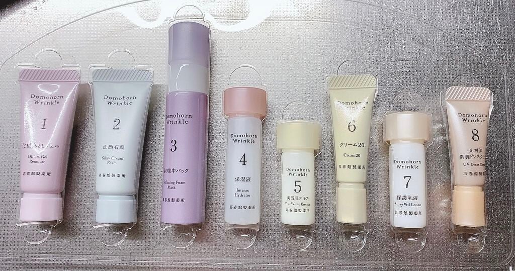 ドモホルンリンクル お試ししたい方に 豪華9点セット 試してみた】無料お試しセット ドモホルンリンクルのリアルな